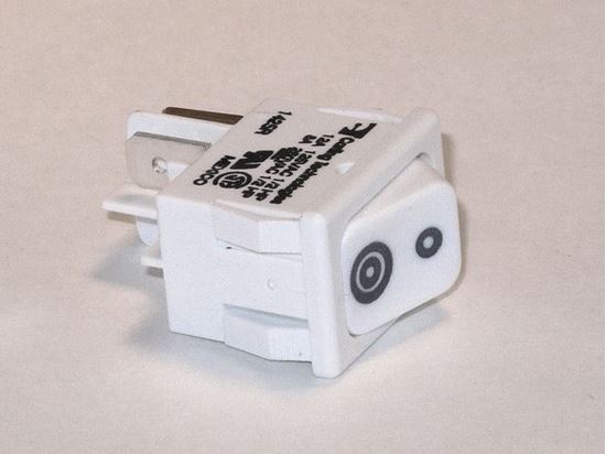 Picture of GE SWITCH ROCKER ELEM (WH) - Part# WB24T10167