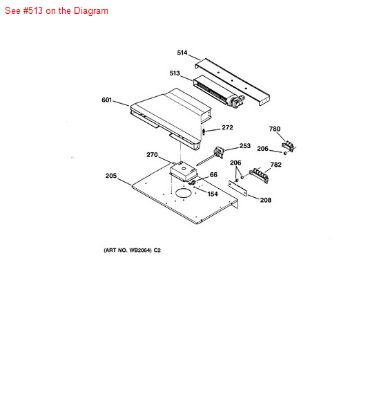 Picture of GE COOLING FANI - Part# WB26X10022