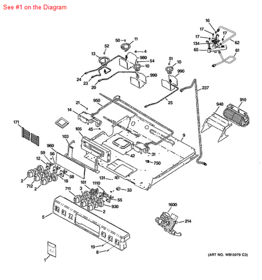 Picture of GE CONVERSION KIT LP - Part# WB28K10799