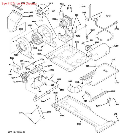 Picture of GE IGNITOR ASM - Part# WE04X10132