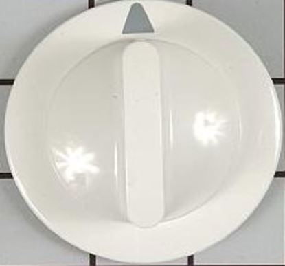 Picture of GE General Electric RCA Hotpoint Sears Kenmore Clothes Dryer TIMER KNOB ASSEMBLY - WHITE - Part# WE1M652