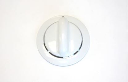 Picture of GE General Electric RCA Hotpoint Sears Kenmore Clothes Dryer Timer Control Knob - White - Part# WE1M654