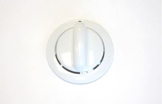 Picture of GE General Electric RCA Hotpoint Sears Kenmore Clothes Dryer Timer Control Knob - White - Part# WE1M654