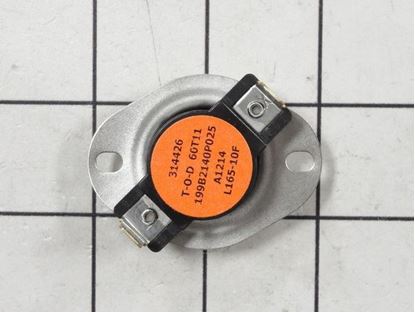 Picture of GE T-STAT OUTLET BKUP ORG - Part# WE4M300