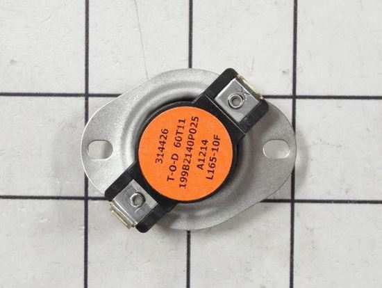 Picture of GE T-STAT OUTLET BKUP ORG - Part# WE4M300