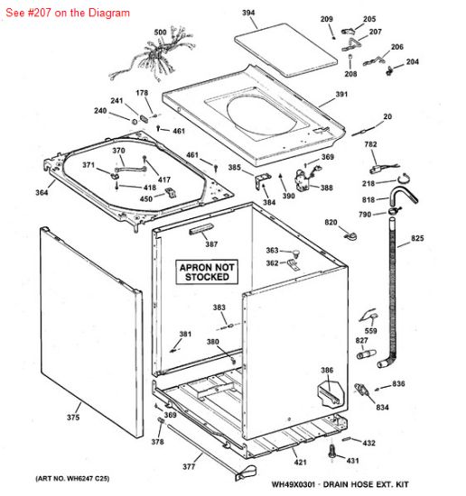 Picture of GE WIREFORM HIN - Part# WH01X10033