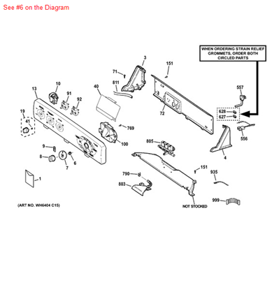 Picture of GE RING COMPRESSION - Part# WH02X10093