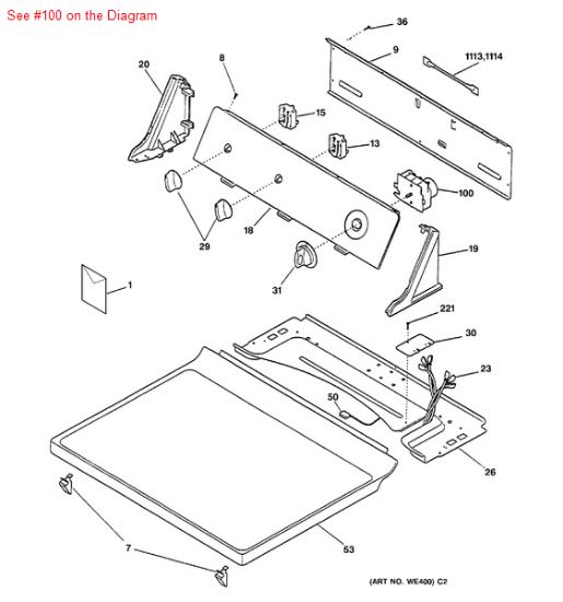 Picture of GE TIMER - Part# WH12X10079