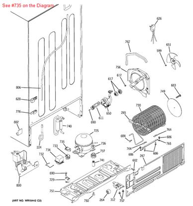 Picture of GE OVERLOAD - Part# WR08X10015
