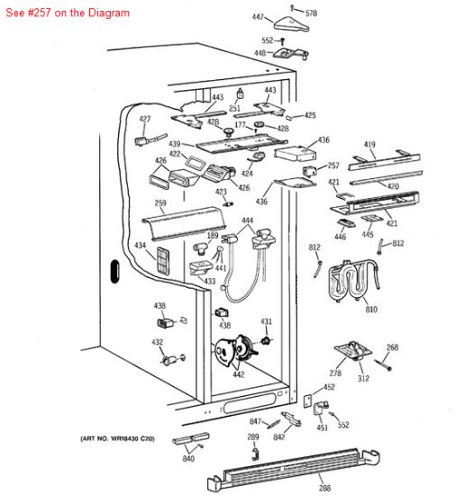 Picture of GE DEF. CONTROL - Part# WR9X560