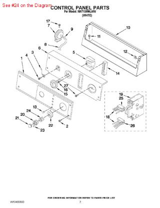 Picture of Maytag SPRING - Part# 211065
