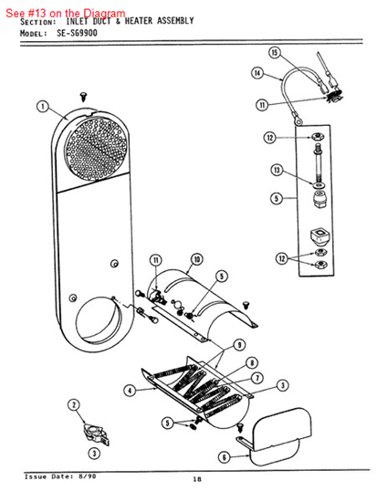 Picture of Maytag WASHER, 7/32 INCH - Part# 311093