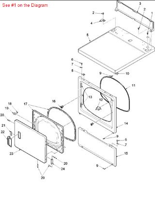 Picture of Maytag SCREW - Part# 503688