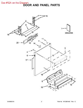Picture of Maytag SCREW - Part# 3400836