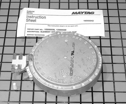 Picture of Maytag P1-ELEMENT KIT - CERAMA - Part# 12500039