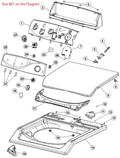 Picture of Maytag INFINITE PRESSURE SWITCH - Part# 22004072