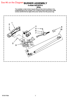 Picture of Maytag VALVE-GAS - Part# 35001190