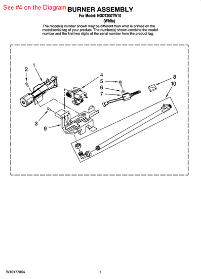 Picture of Maytag VALVE-GAS - Part# 35001190