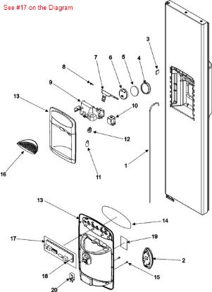 Picture of Maytag BOARD, CONTROL - Part# 67004258