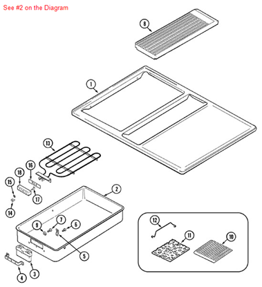 Picture of Maytag ELEMENT, SUPPORT - Part# 71002205