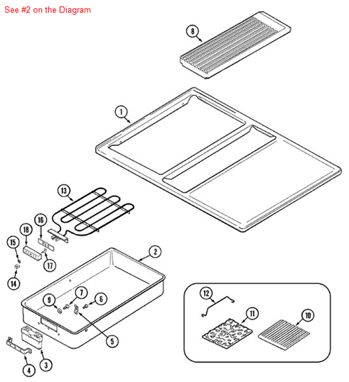 Picture of Maytag ELEMENT, SUPPORT - Part# 71002205