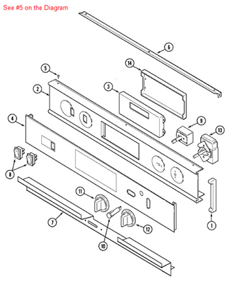 Picture of Maytag SCREW (WHT) - Part# 71002263