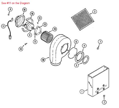 Picture of Maytag ISOLATOR, MOTOR - Part# 71003558