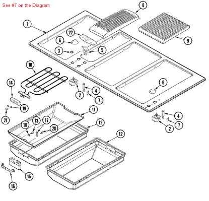 Picture of Maytag CLIP, INDICATOR LIGHT - Part# 74005791