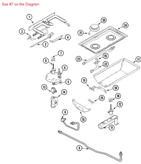 Picture of Maytag SWITCH, VALVE (DOUBLE) - Part# 74006956