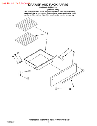 Picture of Maytag SCREW (BLK) - Part# 74009539