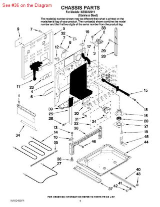 Picture of Maytag SCREW, LEVELING LEG - Part# 74010805