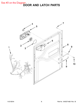 Picture of Maytag P-1 SEAL,INLET ASSEM - Part# 99002150