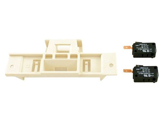 Picture of Whirlpool KitchenAid Roper Amana Jenn-Air Maytag Gaffers and Sattler Magic Chef Sears Kenmore Admiral Dishwasher Door Switch W/Holder - Part# 99002254