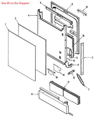 Picture of Maytag SPACER, FOAM - Part# 99002362