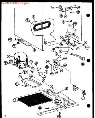 Picture of Maytag TUBING PLASTIC N - Part# B5705315