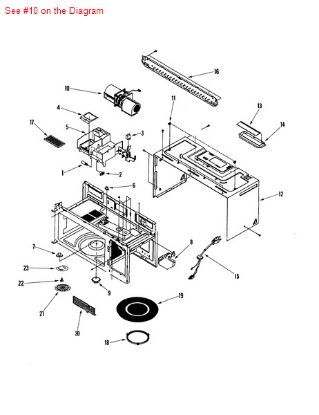 Picture of Maytag MOTOR VENTILATION OS2 - Part# DE31-00033C