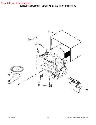 Picture of Maytag LEVER-DOOR - Part# DE66-90113A