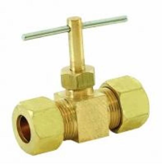 Picture of VALVE, 1/4" COMPRESSION INLINE NEEDLE - Part# 65823