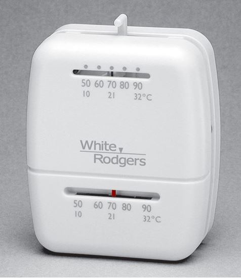 Picture of White Rodgers MERCURY FREE Single Stage Setpoint Thermostat - Part# 1C20-101
