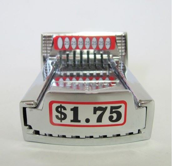Picture of Greenwald Industries V-8 COIN SLIDE CHUTE with $1.75 DECAL - Part# 20-00-000-175
