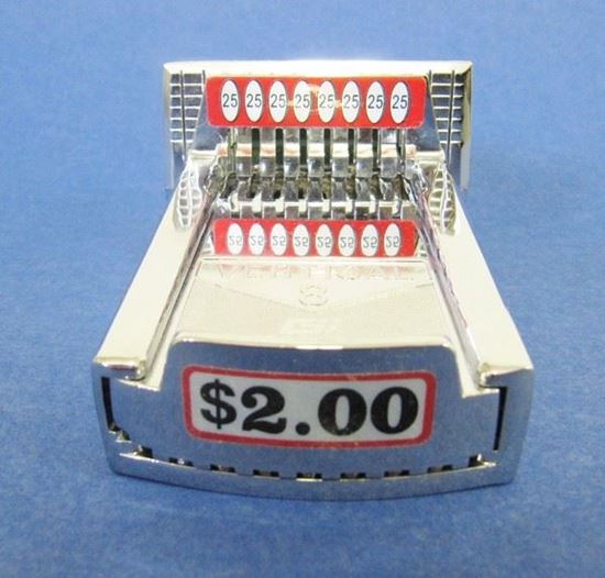Picture of Greenwald Industries V-8 COIN SLIDE CHUTE with $2.00 SLIDE DECAL - Part# 20-00-000-200