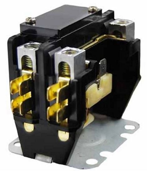 Picture of Packard Contactor 1 Pole 40 Amps 24 Coil Voltage - Part# C140A
