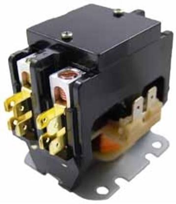 Picture of Packard Contactor 2 Pole 40 Amps 24 Coil Voltage - Part# C240A
