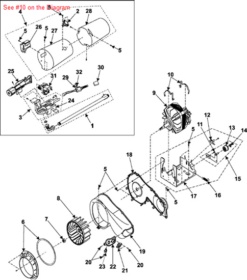Picture of SPRING-PLATE - Part# DC61-01214A