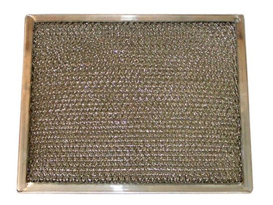 Picture of American Metal Filter Microwave Oven Range Vent Hood Filter - Part# RHF0814
