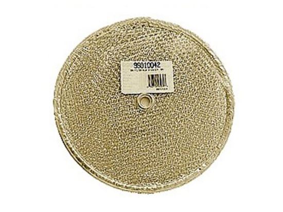 Picture of American Metal Filter Microwave Oven Range Vent Hood Round Shaped Grease Filter - Part# RRF0903