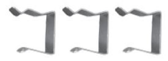 Picture of REFRIGERATOR DEFROST THERMOSTAT MOUNTING CLIP - 3 Pack - Part# SL249