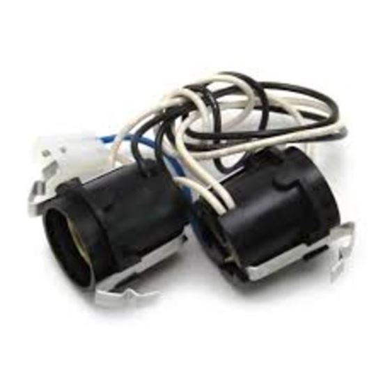 Picture of Broan Nutone Range Vent Hood light Lamp Socket Assembly - Part# SR111630