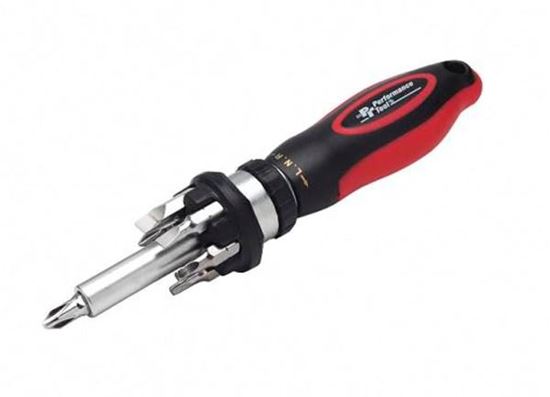 Picture of Performance Tools HI-TORQUE RATCHETING SCREWDRIVER 7 PC - Part# W38937