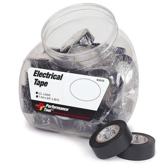 Picture of Performance Tools Electrical Tape 3/4" X 30' - Part# W501D
